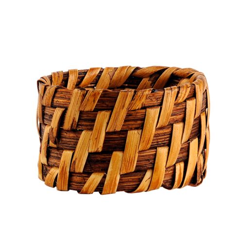 Conjunto de 6 Anéis para Guardanapo em Rattan Kenya