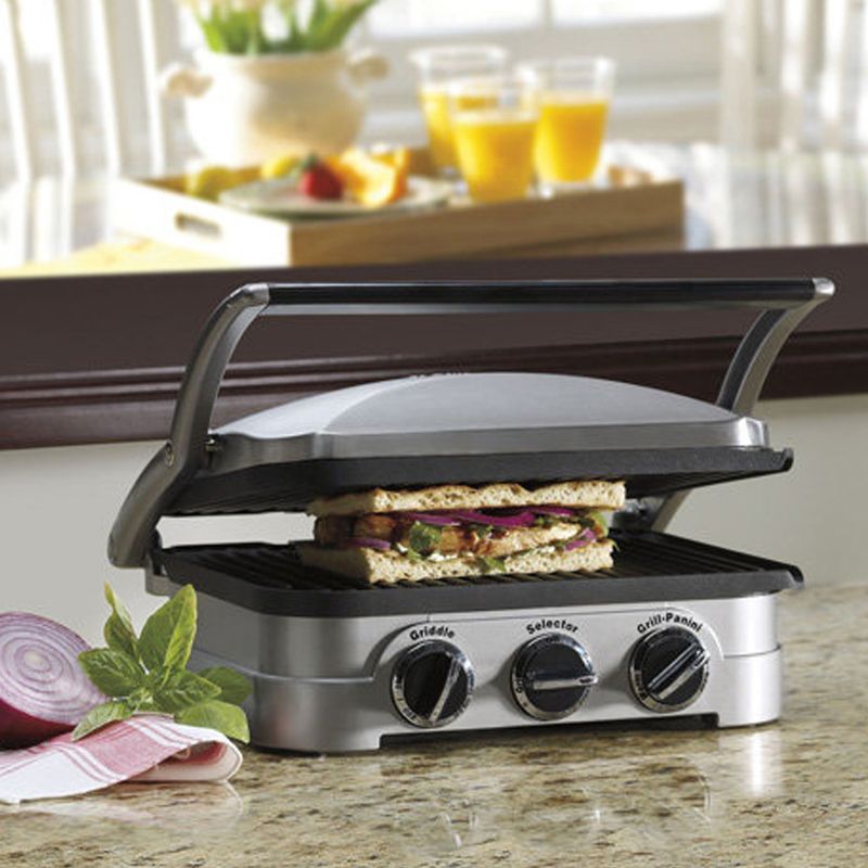 GRILL-PANINI-EM-ACO-ESCOVADO-CUISINART--127V-GR-4NBR