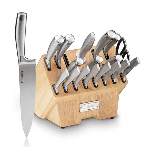 Bloco para Facas com 18 Peças em Aço Inox Normand Classic Cuisinart