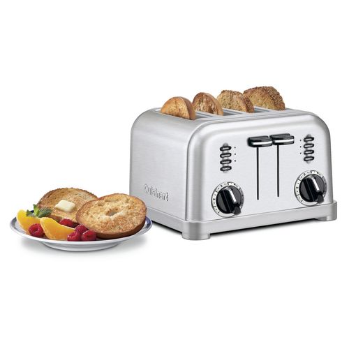 Torradeira 4 Fatias em Aço Escovado Cpt-180Br 127V Cuisinart