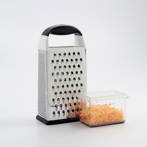 Ralador 4 Lados com Dispenser em Aço Inox OXO