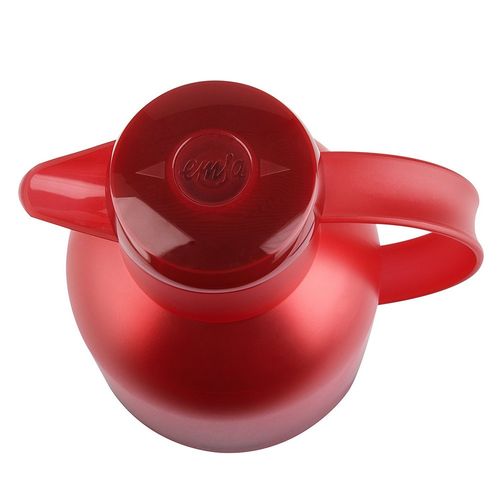 Garrafa Térmica de 1 Litro Quick Press Samba Emsa Vermelha