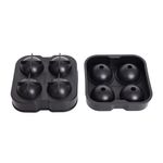 Forma-de-Gelo-para-Whisky-em-Silicone-Bar-Colletion-Kenya-Preto