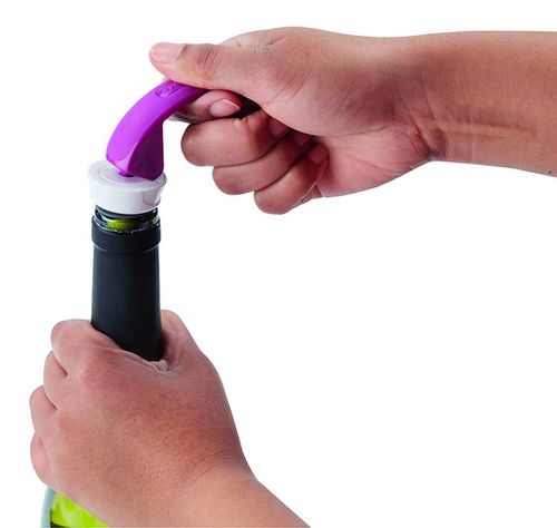 2 Tampas para Garrafa de Vinho Zyliss Cor Sortida