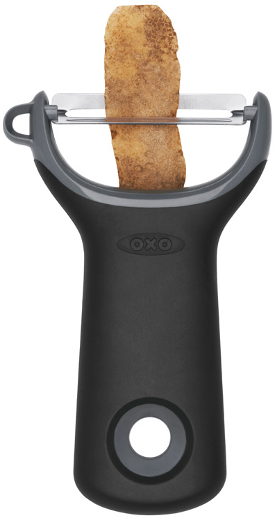 Descascador Y de 10cm OXO Cinza