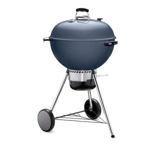Churrasqueira Master Touch em Carvão Weber Azul Petróleo