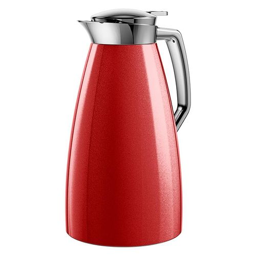 Garrafa Térmica Plaza Quick Press 1 Litro Emsa Vermelha