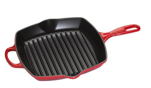 Grelha Quadrada Signature 26cm de Indução Le Creuset Vermelho