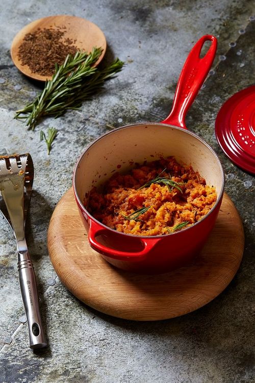 Panela Molheira Signature 16cm para Indução Le Creuset Vermelha