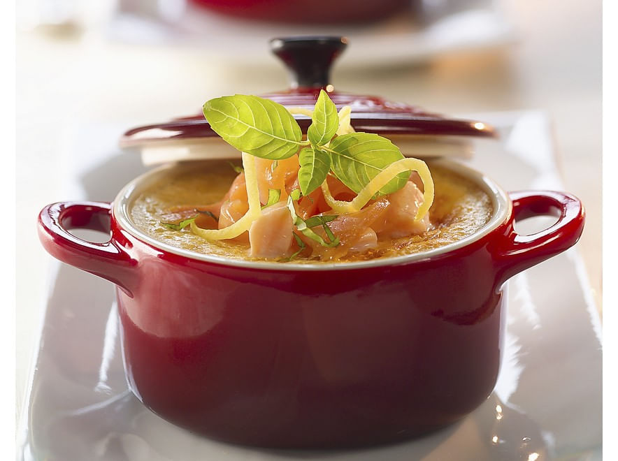 Mini Cocotte em Cerâmica 10cm Le Creuset Vermelho - Spicy