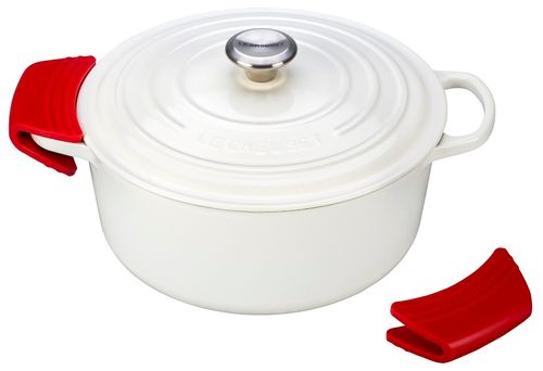 Conjunto com 2 Pegadores em Silicone Le Creuset Vermelho