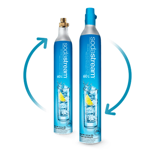 Cilindro Refil de CO2 60 Litros Sodastream Azul