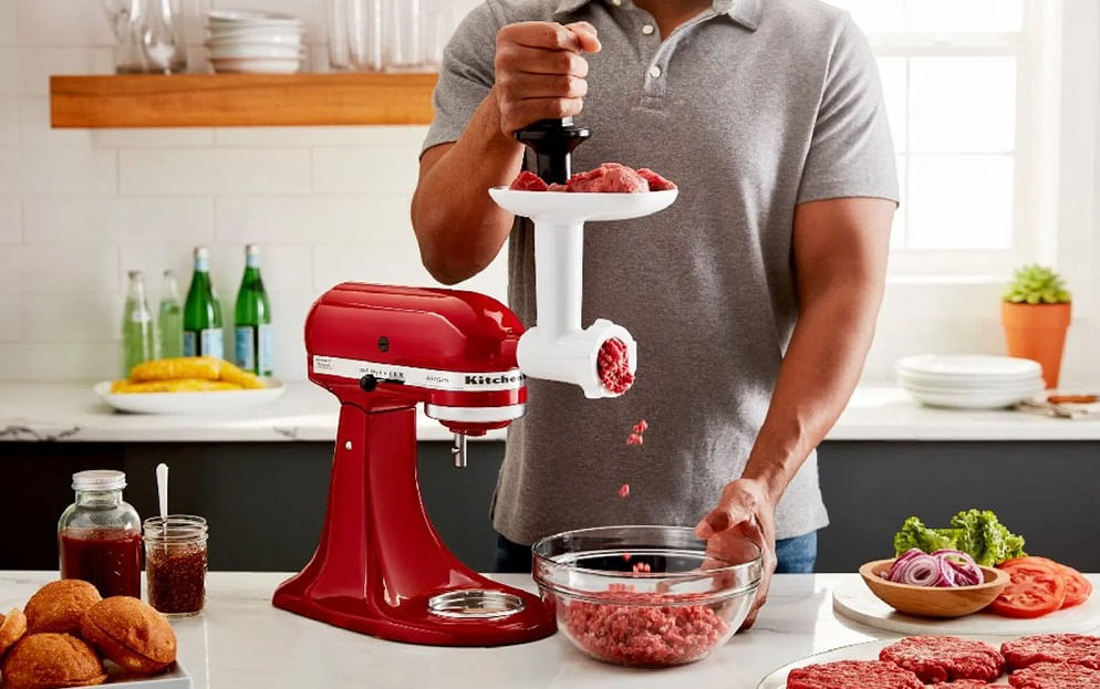 キッチン家電 KitchenAid l Food Grinder Moedor de Alimentos Stand Mixer 20cm Kitchenaid Branco - Spicy