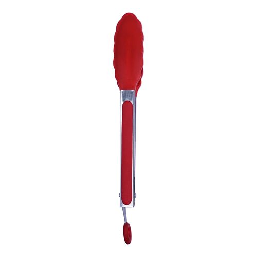 Pinça de Silicone 27cm Kenya Vermelha