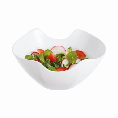Saladeira de Vidro Salenco 24cm Luminarc Branca