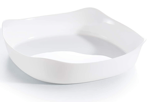 Travessa Oval de Vidro Smart Cuisine 20cm Arc Branca
