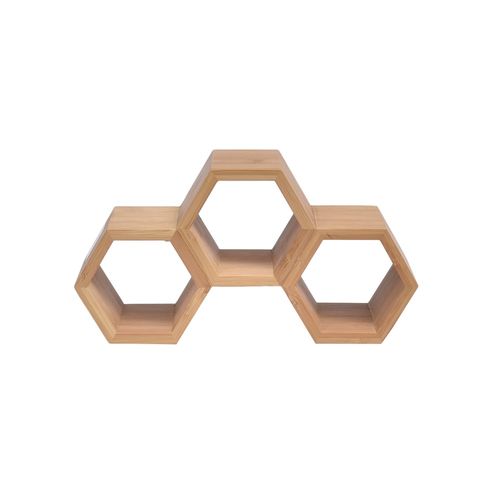Suporte para Vinho Bamboo 15,8x9x30,2cm Kenya