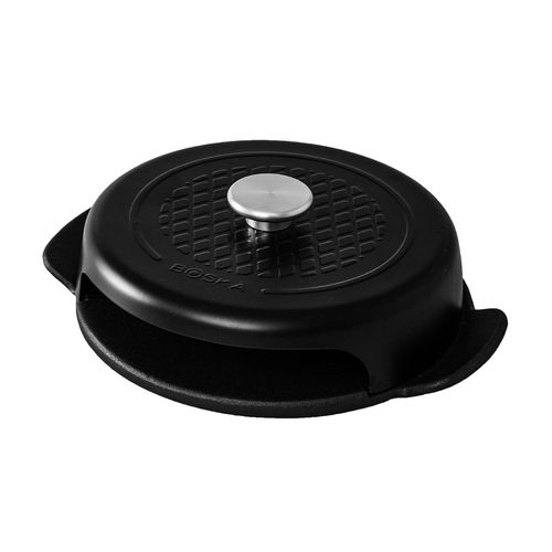 Mini Pizza BBQ em Ferro 24cm Boska Preto