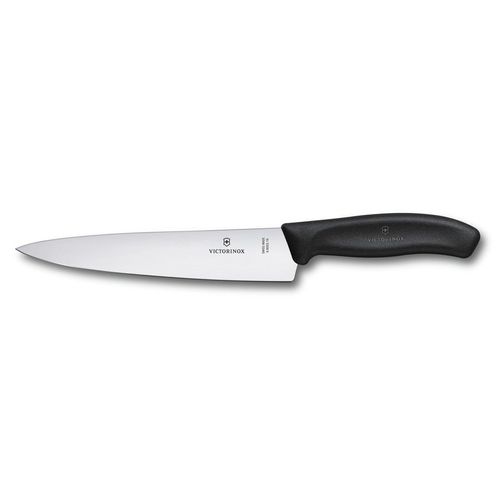 Faca para Fatiar Swiss Classic 19cm Preta