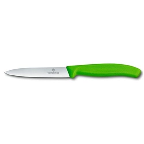 Faca Swiss Classic lâmina lisa 10cm Verde