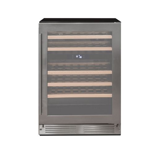 Adega Dual Zone 65cm 220V Cuisinart Arkton Aço Inox