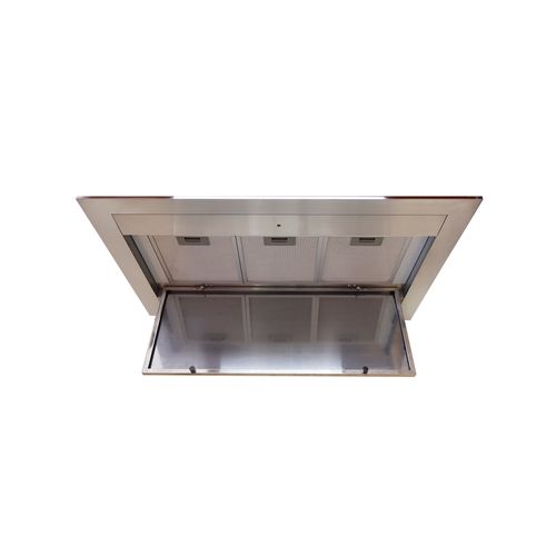 Coifa de Ilha 90cm 220V Spicy Aço Inox