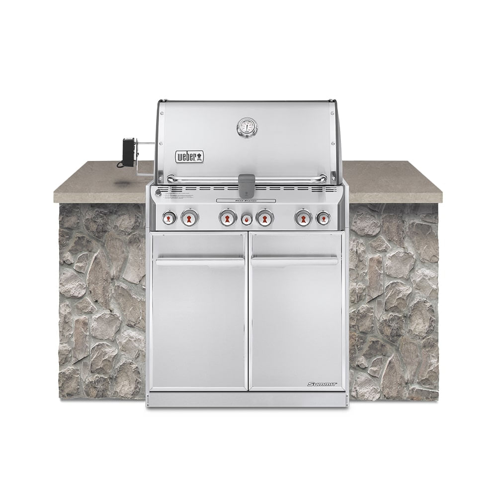 Barbecue de Gas WEBER Barbacoa Americana Summit S-670 ♨️ A churrasqueira  perfeita