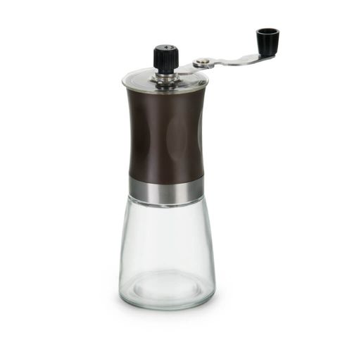 Moedor de Café Manual em Vidro e Inox 18x7x12cm Mimo Style