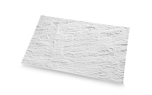 Tábua Retangular Stone em Melamina 52,5x32,5cm Branca