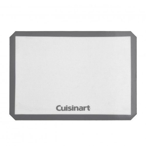 Tapete de Silicone para Assar Alimentos 29,5x42cm Cuisinart Branco e Cinza