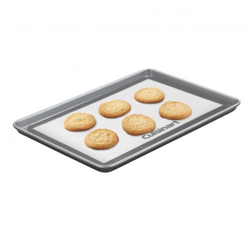 Tapete de Silicone para Assar Alimentos 29,5x42cm Cuisinart Branco e Cinza