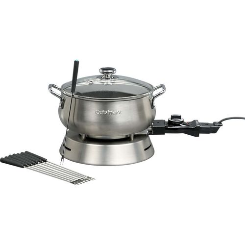 Panela para Fondue em Aço Escovado 127V Cuisinart