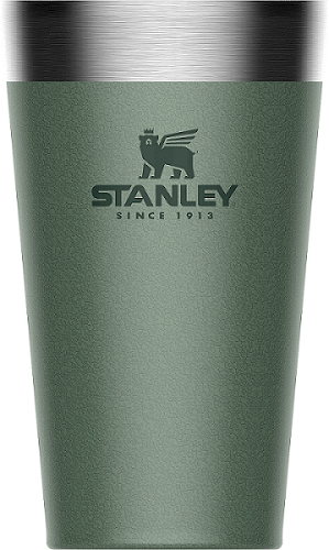 Copo Térmico para Cerveja com Tampa em Inox 473ml Stanley Verde - Spicy