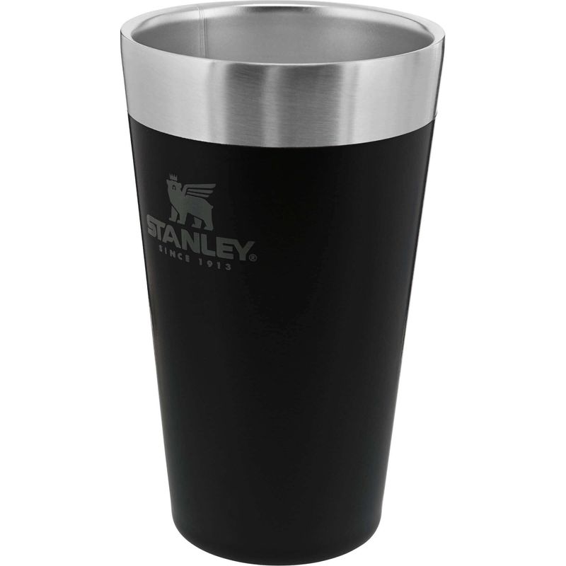 Copo Térmico para Cerveja com Tampa em Inox 473ml Stanley Preto - Spicy