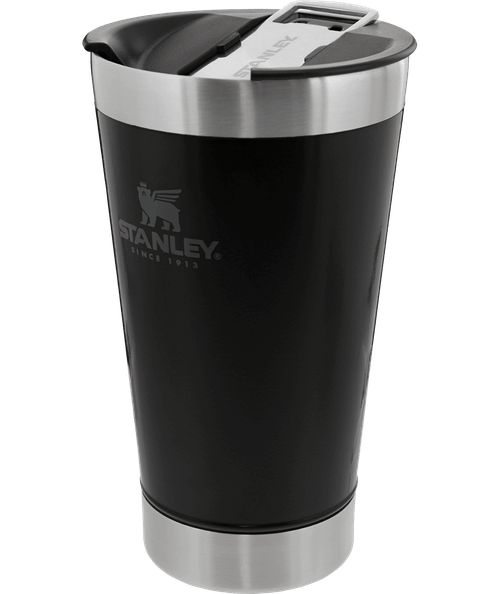 Copo Térmico para Cerveja com Tampa Inox 473ml Stanley Preto