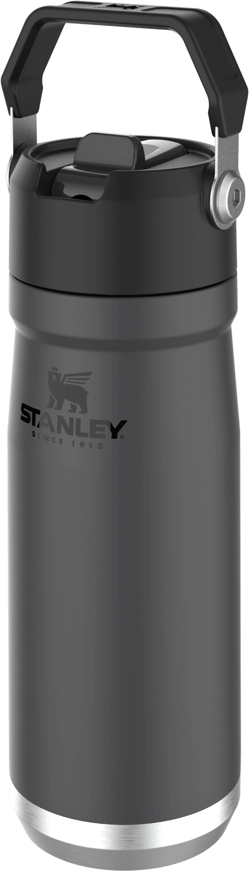Garrafa Térmica Flip Straw em Inox 650ml Stanley Cinza