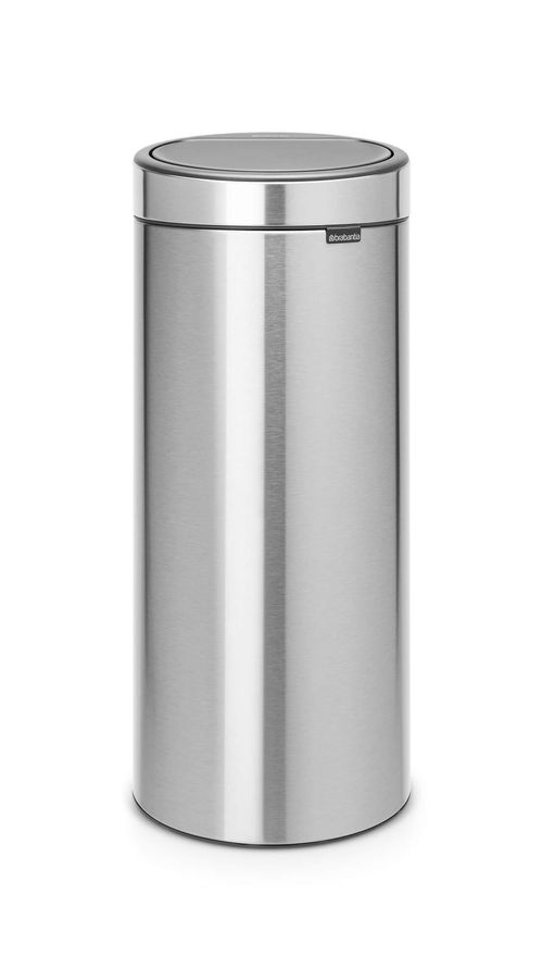 Lixeira Touch Bin em Inox 30 Litros 72cm Brabantia Prata