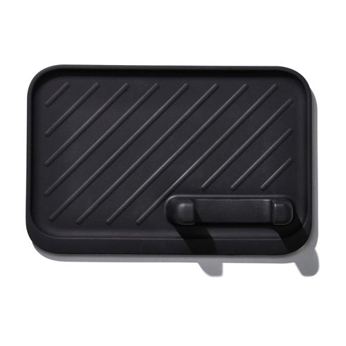 Descanso para Churrasco em Silicone 26x15cm OXO Preto