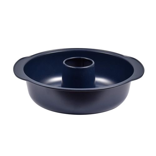 Forma para Pudim Bake em Aço Carbono 28,4cm Kenya Azul