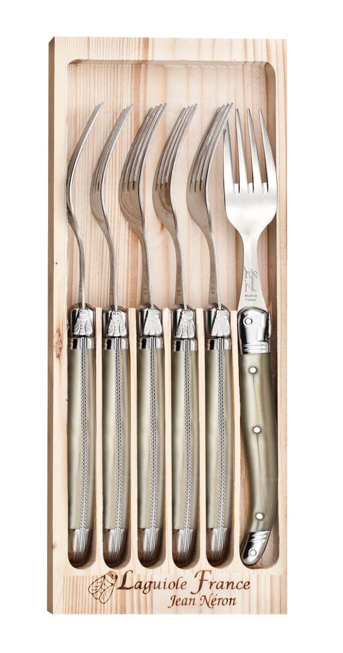 6 Garfos em Inox Champagne Laguiole Coutelerrie Neron - Spicy