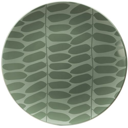 Prato Raso Leaf 27,9cm Byzoo Verde