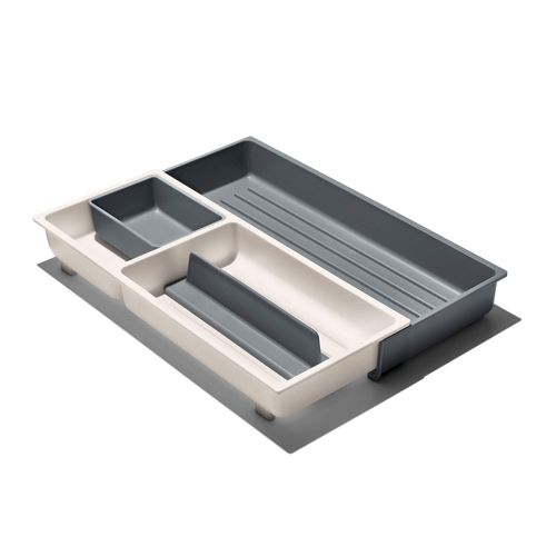Organizador de Utensílios para Gaveta Expansível com 3 Compartimentos 6,3x32x41cm OXO