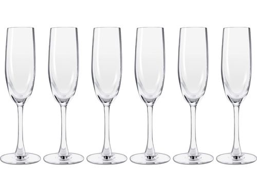 Conjunto 6 Taças para Champagne Cosmopolitan em Vidro 160ml Maxwell & Williams