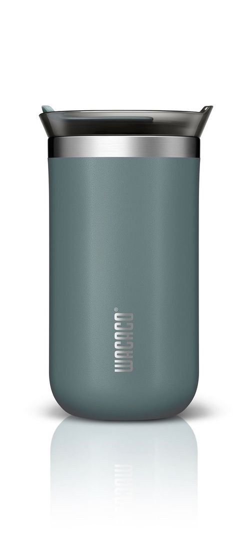 Copo Térmico Octaroma Lungo em Aço Inox 300ml Wacaco Azul