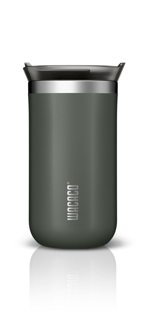 Copo Térmico Octaroma Lungo em Aço Inox 300ml Wacaco Cinza