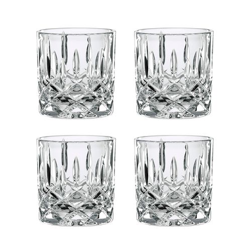 4 Copos Baixos Noblesse em Vidro Cristal 245ml Nachtmann