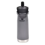 Garrafa Termica Stanley Flip Straw Charcoal Cinza 650ml - SOUVI PRESENTES