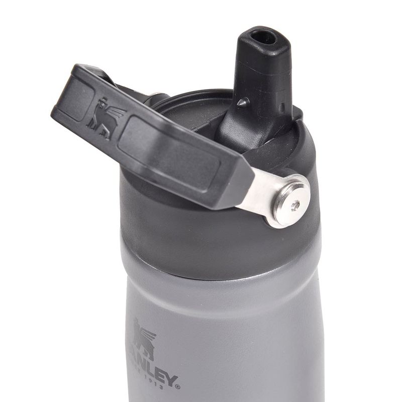 Garrafa Termica Stanley Flip Straw Charcoal Cinza 650ml - SOUVI PRESENTES