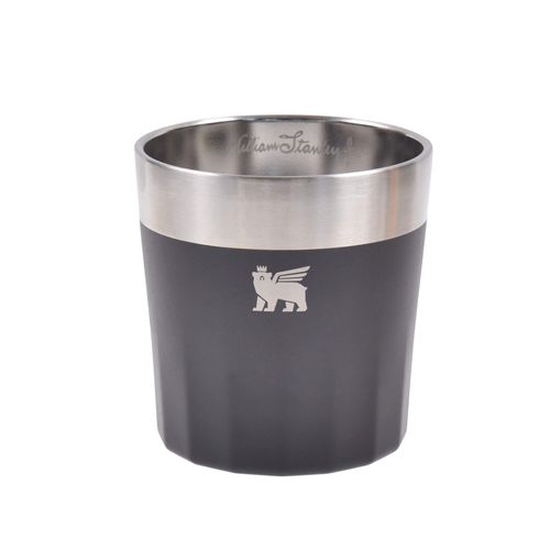 Copo Baixo Térmico para Whisky em Inox Foundry Black 177ml Stanley