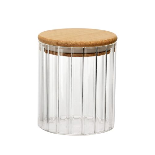 Pote para Mantimento com Tampa em Bambu 500ml Dynasty